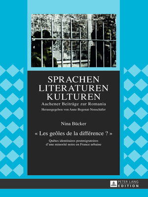 cover image of « Les geôles de la différence ? »